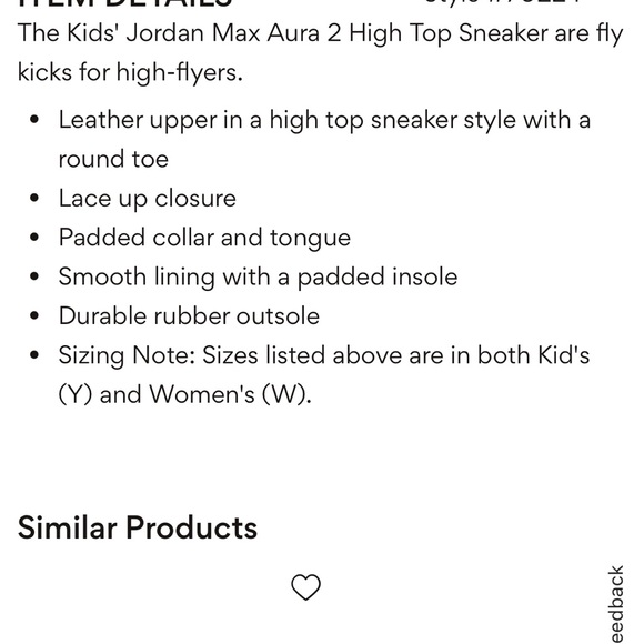 Kids, Jordan high top , size 5 - Picture 11 of 11